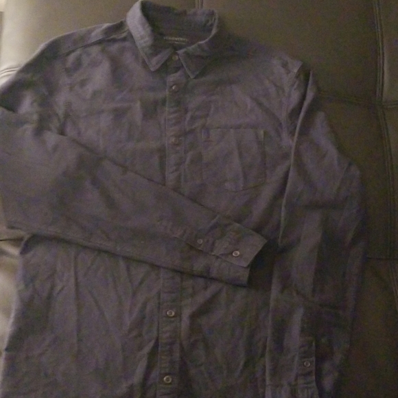 NWOT ALL SAINTS Washed Out Casual Button Down - Picture 2 of 8